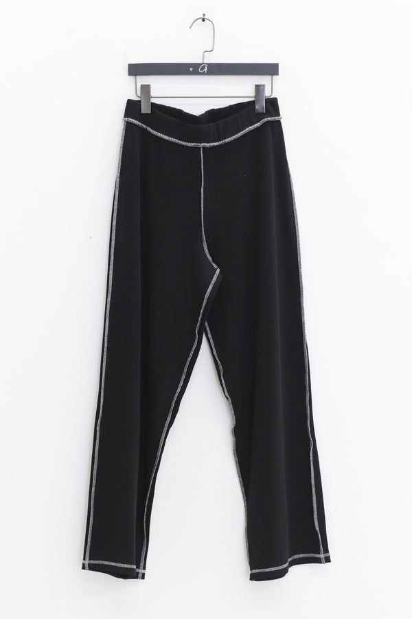 BASERANGE Fall/Winter 25 CAMER PANTS - BAS-PACA-CR-AU25-Black